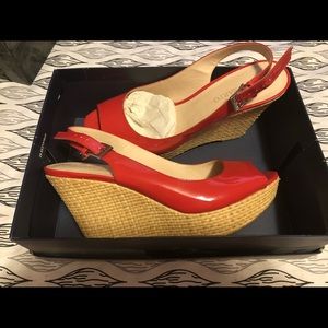 Orange red wedges